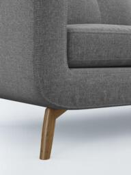 John Lewis Barbican Large 3 Seater Sofa, Light Leg - thumbnail 4