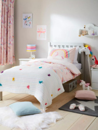 John Lewis Magical Unicorn Pencil Pleat Pair Blackout Lined Children's Curtains - thumbnail 3