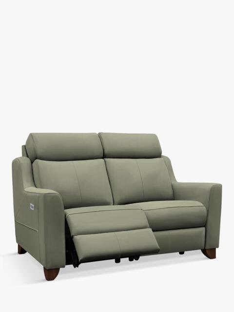 Parker Knoll Bodella Medium 2 Seater Leather Power Recliner Sofa - image 1