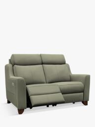 Parker Knoll Bodella Medium 2 Seater Leather Power Recliner Sofa - thumbnail 1