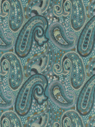Designers Guild Uchiwa Made to Measure Curtains or Roman Blind, Teal