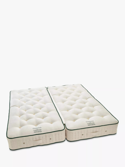 Vispring Greenwich Pocket Spring Zip Link Mattress, Medium Tension, Emperor - image 1