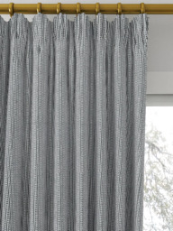 Clarke & Clarke Spencer Made to Measure Curtains or Roman Blind, Denim - thumbnail 2