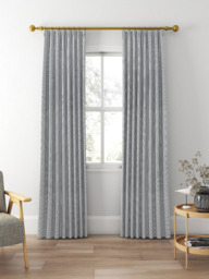 Clarke & Clarke Spencer Made to Measure Curtains or Roman Blind, Denim - thumbnail 3