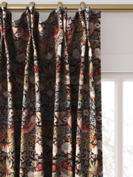 Morris & Co. Strawberry Thief Made to Measure Curtains or Roman Blind, Old Fashioned - thumbnail 4
