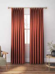 Harlequin Allegra Made to Measure Curtains or Roman Blind, Rust - thumbnail 5