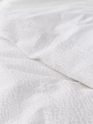 John Lewis Stripe Seersucker Duvet Cover Set - thumbnail 4