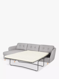 John Lewis Arlo 5+ Seater LHF Chaise with Storage Sofa Bed - thumbnail 4