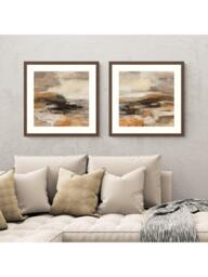 John Lewis Silvia Vasseleva 'Cinnamon Shore' Framed Print, Set of 2, 61 x 61cm, Multi Multi - thumbnail 2