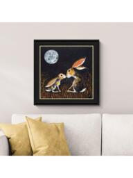 John Lewis Quinn Russell 'To The Moon and Back' Framed Print, 60 x 60cm, Multi Multi - thumbnail 2