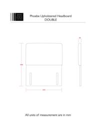 John Lewis Phoebe Full Depth Upholstered Headboard, Double - thumbnail 4