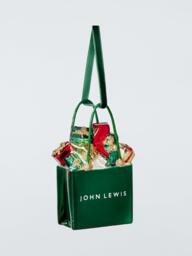 John Lewis Curate & Collect John Lewis Shopping Bag Bauble, Multi - thumbnail 1