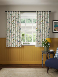 John Lewis Foxlease Print Pair Blackout/Thermal Lined Pencil Pleat Curtains - thumbnail 6
