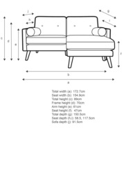 G Plan Vintage The Sixty Five RHF Medium 2 Seater Chaise End Leather Sofa - thumbnail 2