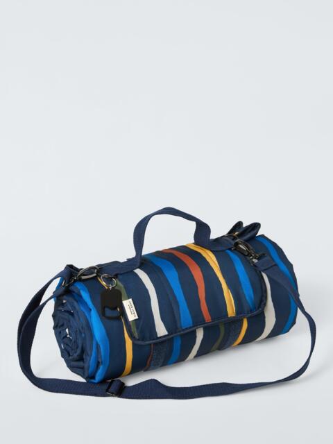 John Lewis Coastal Stripe Extra Large Picnic Rug, Multi - image 1