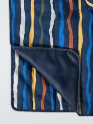 John Lewis Coastal Stripe Extra Large Picnic Rug, Multi - thumbnail 2