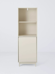 John Lewis Format Narrow Bookcase, Greige - thumbnail 3