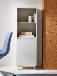 John Lewis Format Narrow Bookcase, Greige - thumbnail 2