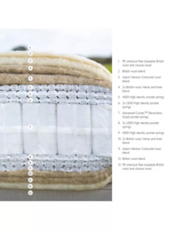 John Lewis British Natural Collection Cotswold 19000 Mattress, Regular Tension, Double - thumbnail 2