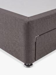 Silentnight Non-Sprung 2 Drawer Upholstered Divan Base, Super King Size - thumbnail 4