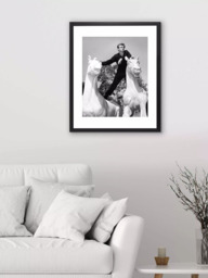 Brookpace Lascelles James Dean Framed Photographic Print & Mount, 55.5 x 45.5cm, Black/White - thumbnail 2
