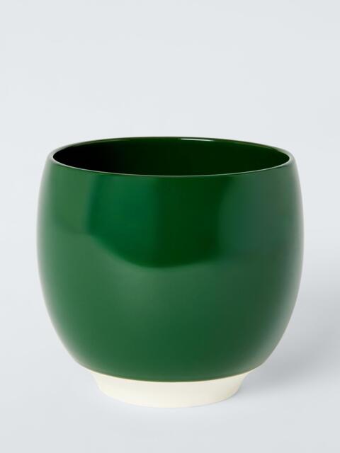John Lewis X Deliciously Ella Stoneware Indoor Planter, 21cm, Green - image 1