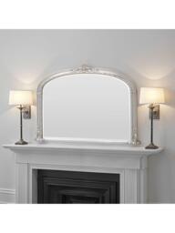 Yearn Victorian Arched Overmantel Wall Mirror, 89 x 127cm - thumbnail 3