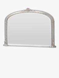 Yearn Victorian Arched Overmantel Wall Mirror, 89 x 127cm - thumbnail 2