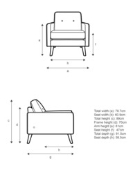 G Plan Vintage The Sixty Five Leather Armchair - thumbnail 2