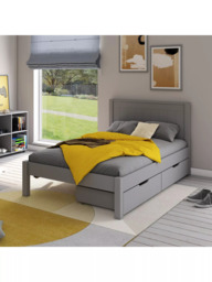 Stompa Classic Wooden Bed Frame with Pair of Drawers, Small Double - thumbnail 2