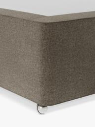 Hypnos Non-Sprung Upholstered Divan Base, Double - thumbnail 2