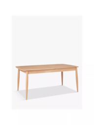 ercol for John Lewis Shalstone 6-8 Seater Extending Dining Table, Oak - thumbnail 1