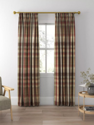 Prestigious Textiles Felix Made to Measure Curtains or Roman Blind, Redwood - thumbnail 5