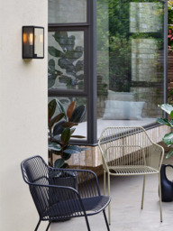 Astro Homefield 160 Outdoor Wall Light, Black - thumbnail 2
