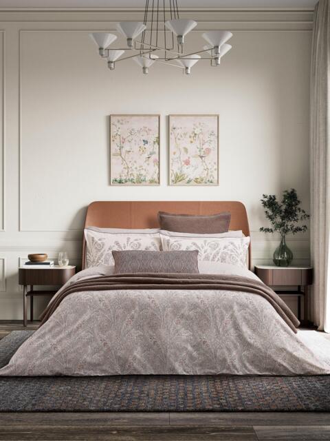 Bedeck of Belfast Umma Duvet Cover Set, Pink - image 1