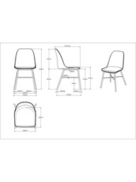John Lewis Whistler Dining Chair - thumbnail 5