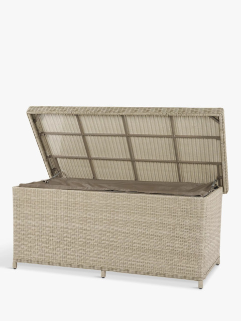 Bramblecrest Chedworth Large Garden Cushion Storage Box, Sandstone - image 1