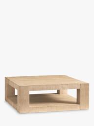 Pottery Barn Rockport Square Coffee Table, Pale Sand - thumbnail 3