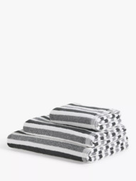 John Lewis ANYDAY Classic Stripe Towels - thumbnail 1