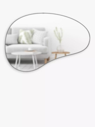 Umbra Hubba Pebble Wall Mirror, 61 x 92cm - thumbnail 2