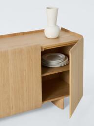 John Lewis Etta 4 Door Sideboard, Oak - thumbnail 4