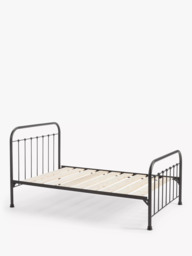 Wrought Iron And Brass Bed Co. Edward Slatted Bed Frame, Small Double - thumbnail 1