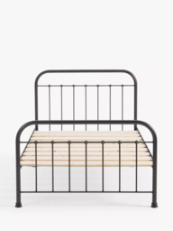 Wrought Iron And Brass Bed Co. Edward Slatted Bed Frame, Small Double - thumbnail 3