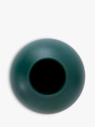 raawii Strøm Large 	Earthenware Vase, H24cm, Green Gables - thumbnail 2