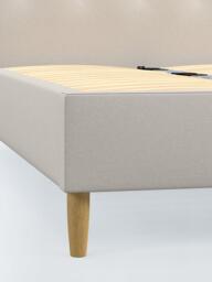 John Lewis Arlo Upholstered Bed Frame, King Size - thumbnail 4
