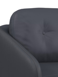John Lewis Arlo Medium 2 Seater Leather Sofa Bed, Light Leg - thumbnail 6