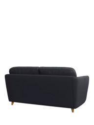 John Lewis Arlo Medium 2 Seater Leather Sofa Bed, Light Leg - thumbnail 4