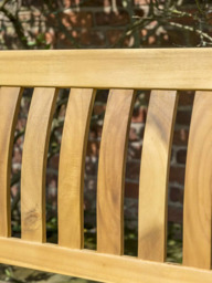 KETTLER Hampton 3-Seater Eucalyptus Wood Garden Bench - thumbnail 3