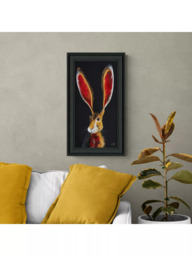 John Lewis Quinn Russell 'Lewis' Framed Print, 69 x 39cm, Red/Black - thumbnail 2