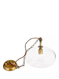nkuku Otoro Glass Round Pendant Light, Small - thumbnail 4